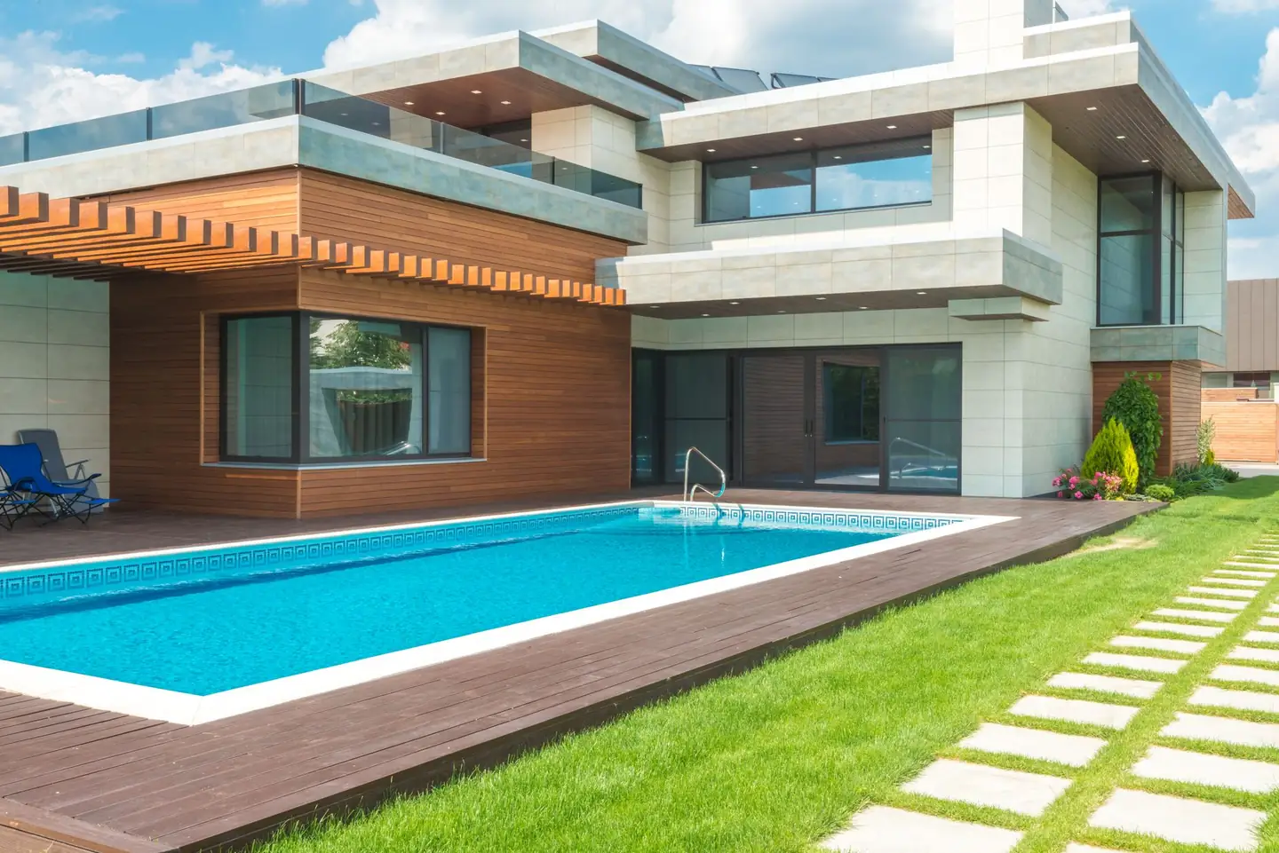 Swimming pool built in Liston, NSW